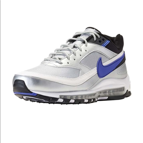 Nike Air Max 97/BW metallic silver Men's Sneakers - Picture 4 of 7